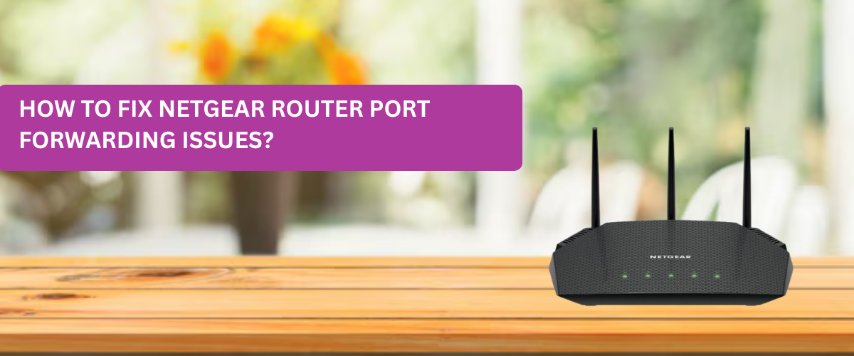 How to Fix Netgear Router Port Forwarding Issues?